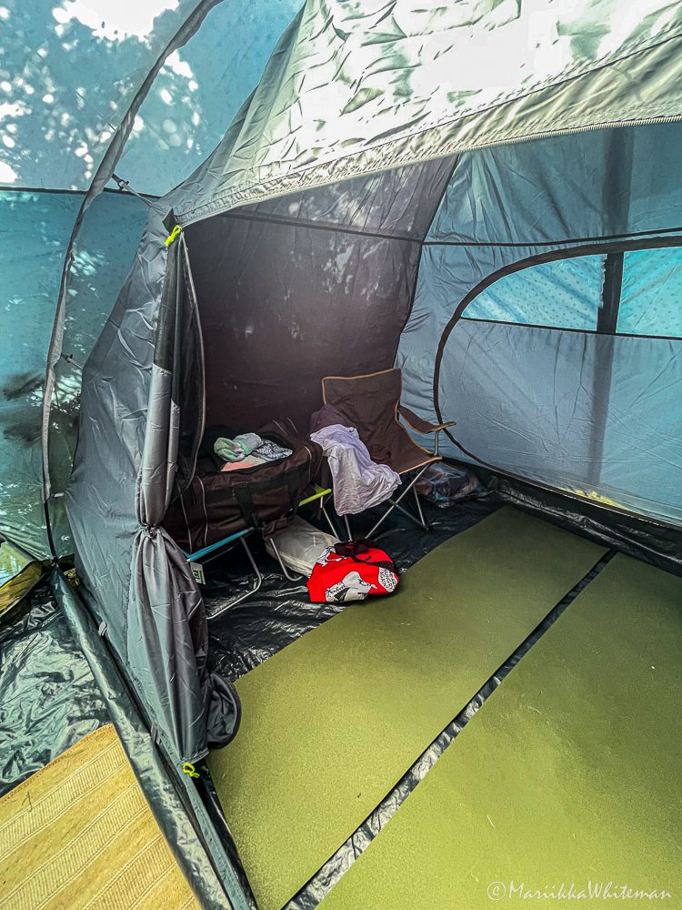 How to live in a tent