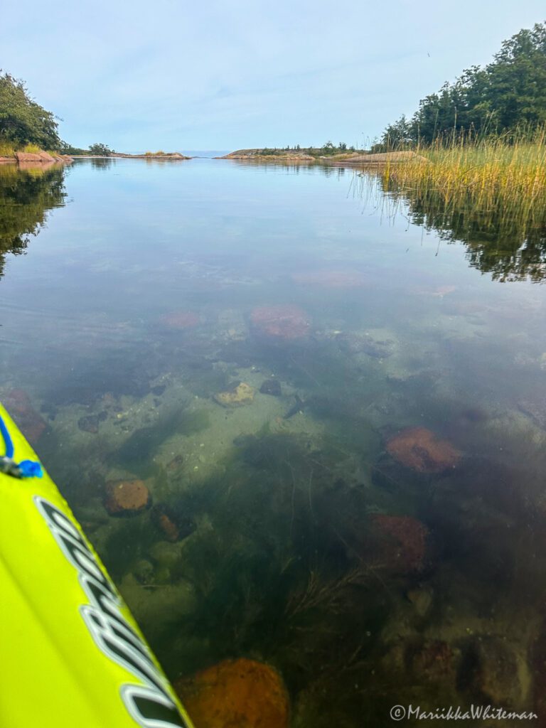 Matalat vedet Myrskyluodon ympärillä