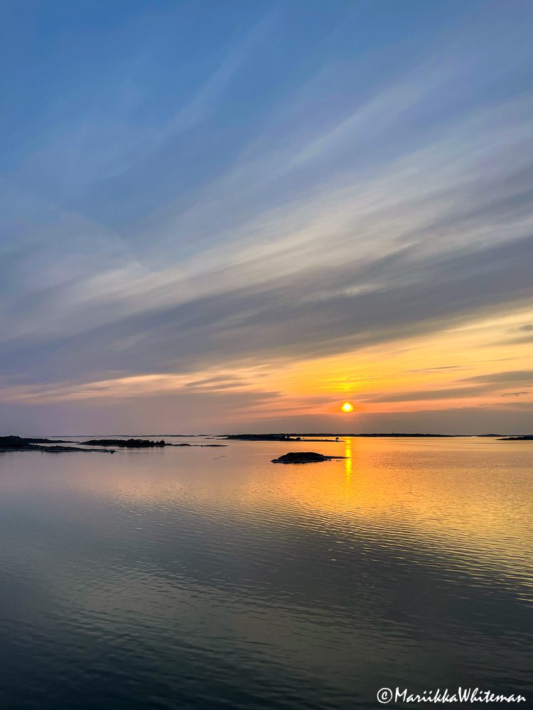 Björkö auringonlasku